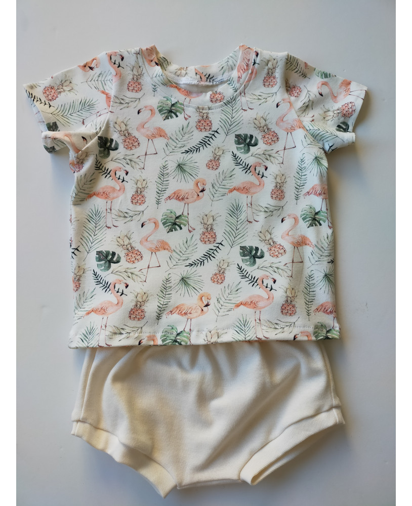 CONJUNTO FLAMENCOS CRUDO