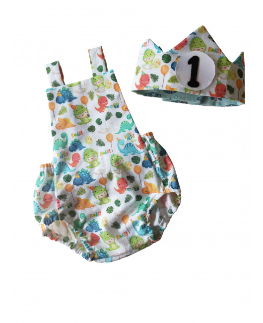 RANITA Y CORONA DINOS FIESTA