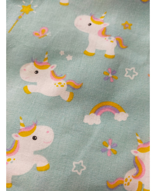 RANITA Y CORONA UNICORNIO MINT